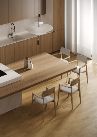 Кварцевый паркет Quartz Parquet Штучный паркет Дуб Шампань 44-414 5/0,6 мм